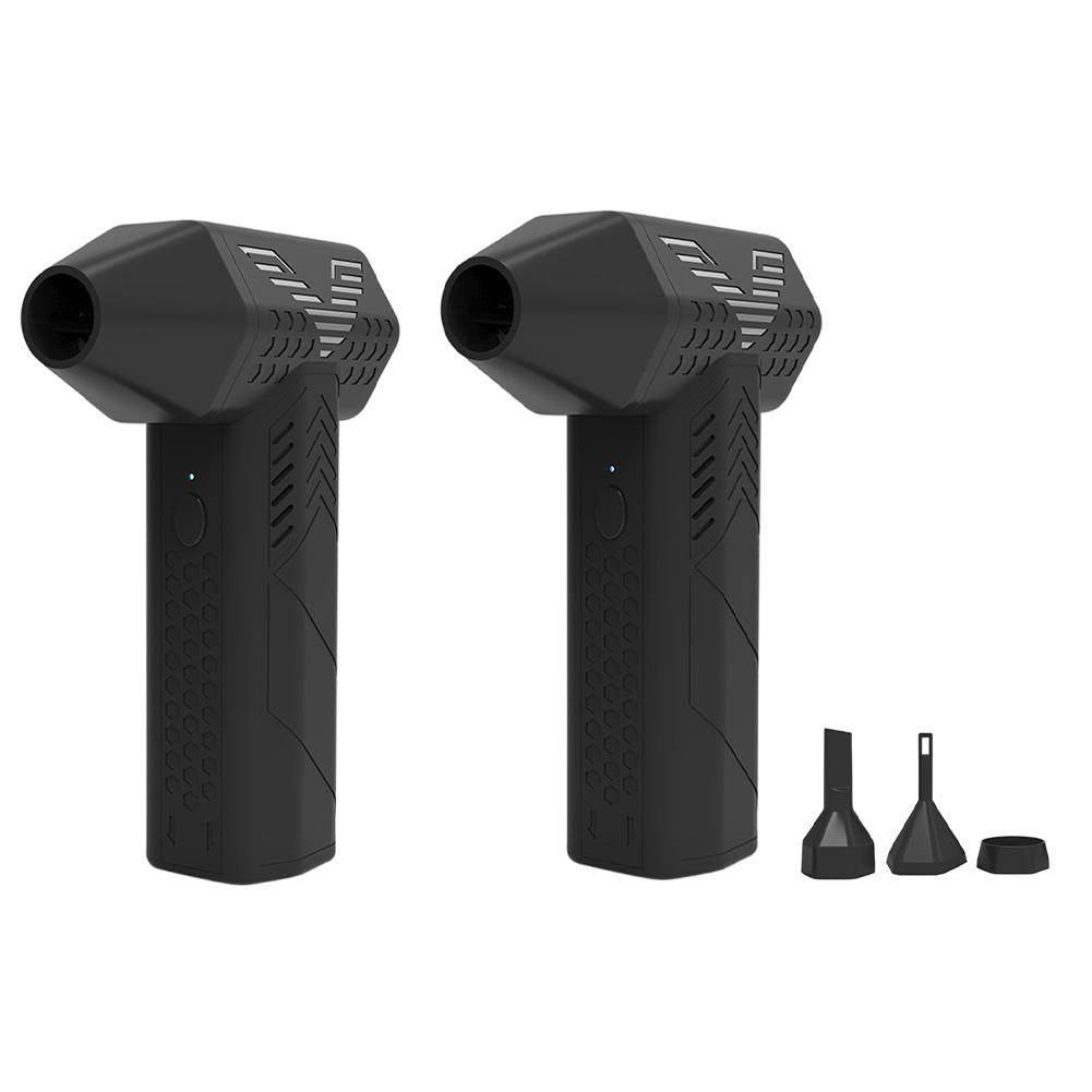 Mini Turbo Jet Fan 80000RPM Handheld Duct Fan Rechargeable Air Duster Violent Fan for Computer Keyboard Outdoors Car Home