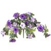 UV Resistant Morning Glory Flowers Silk Material Artificial Trumpet Flower  Home Decor