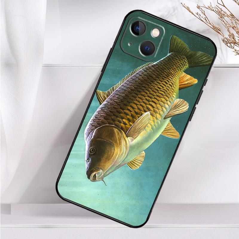 CARP FISH FISHING Shockproof Case For iPhone 17 Pro Max 11 14 15 16 Plus 12 13 Mini 16e 17 Air Phone Cover
