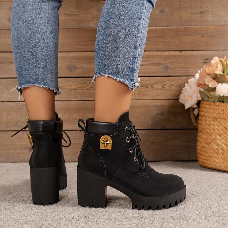 New Style Insulated Warm Boots with Thick Soles, Women's Shoes