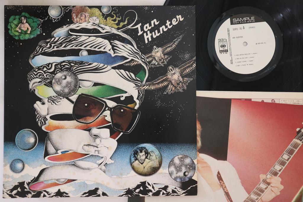 LP Record IAN HUNTER - Ian Hunter SOPO70PROMO CBS SONY 1975 Japan Rock Used