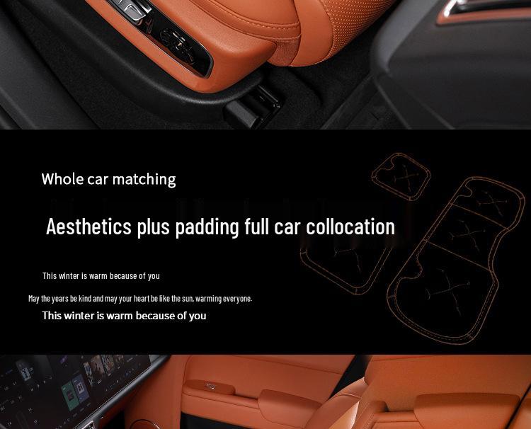 BYD Winter Flanell Sitzkissen für Han EV, Qin L, Song L, Seal, Seagull, Yuan Plus und Tang DM