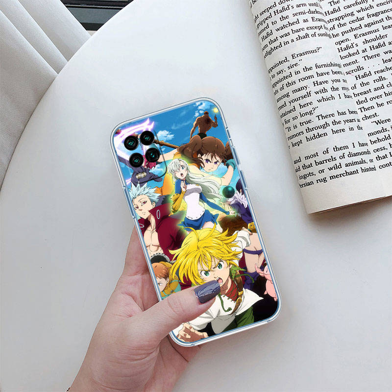 IR24 Seven Deadly Sin Case for Motorola E22S E7 G6 G7 G8 G9 Plus Power Play G10 G20 G04 E30 E40 E22 E20 E13 E15 G22 G23 G05 G75 G35 G55