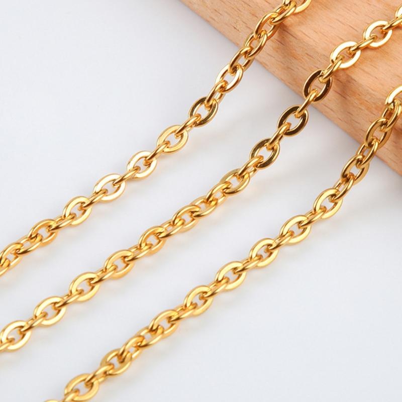 65.61Feet DIY Necklaces Chain 0.25-1mm Jewelry Making Chain for Jewelry Making DIY Necklaces Earring Keichain Pendants