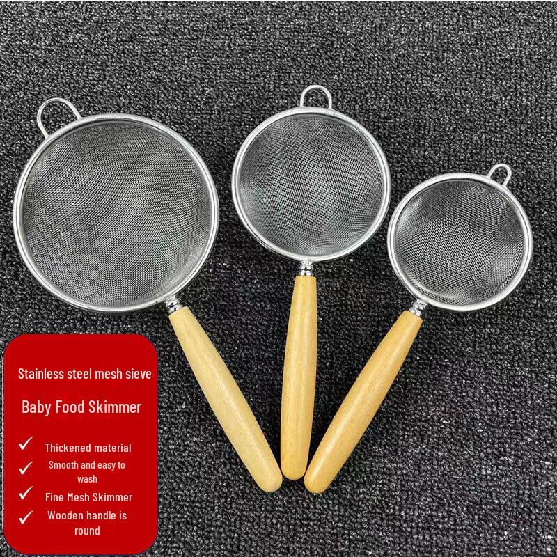

8-Piece 304 Stainless Steel Fine Mesh Strainer Set