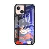 Funda de cristal templado para iPhone 14, 13, Pro, 11, 12, 7, 8 Plus, SE 2022, XR, X, XS Max, 6, 6S, Anime-Dragon-Ball