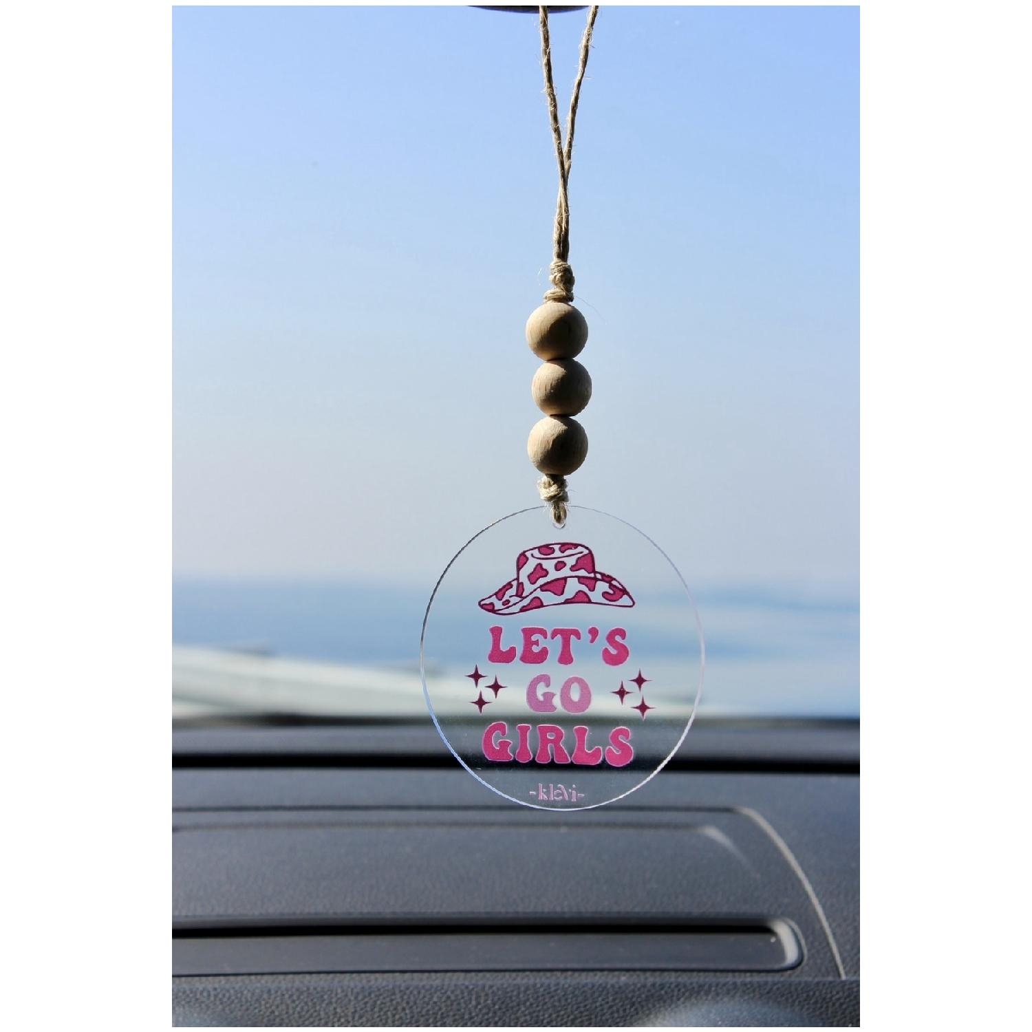 

Автомобильное украшение Поехали для девочек