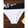 Hot-selling Split Swimsuit Multi-color Printed Sports Splicing Swimsuit Two-piece Set BIKINI Women