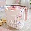 Large Capacity Bathroom Laundry Basket - Stylish Clothes Storage for Shower and Toilet