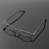 Vintage Eye Protection Reading Glasses Ultralight Metal Presbyopic Eyewear Square Hyperopia Eyeglasses for Men Women +1.0 +4.0