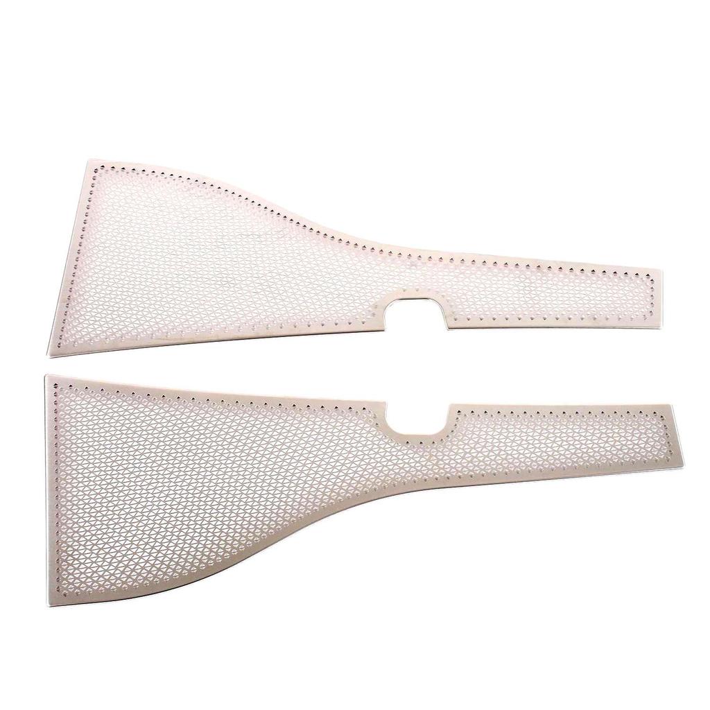MG Mulan MG4 EV Front Speaker Covers: Dustproof Interior Decoration for Four-Door Models.