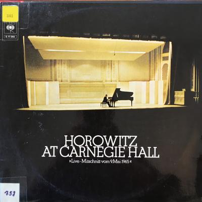 Δίσκος LP ΒΛΑΝΤΙΜΙΡ ΧΟΡΟΒΙΤΣ - Horowitz Στο Κάρνεγκι Χολ "Ζωντανά-Με S77265 CBS Γερμανία Κλασική Μεταχειρισμένο