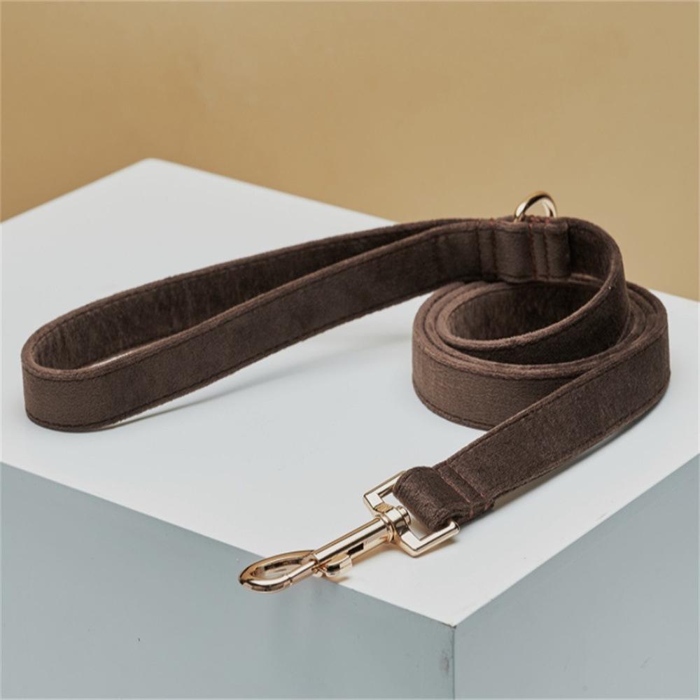 Velvet Laser-Engraved Pet Collar