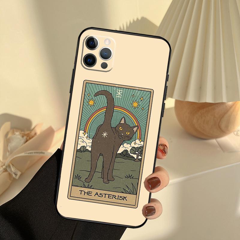 Die Kaiserin Tarot Katzen Kunst Druck Handyhülle Für iPhone 13 16 15 11 12 14 17 Pro Max 12 mini 15 16 Plus 16e 17 Air Hülle Funda