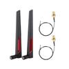 2PCS M.2NGFF Wireless Network Card Connect Cable 2*8DBi AC688 Network Antenna