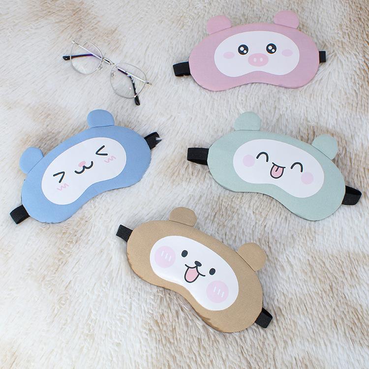 Cute sleep blindfold student blackout sleep nap eye patches