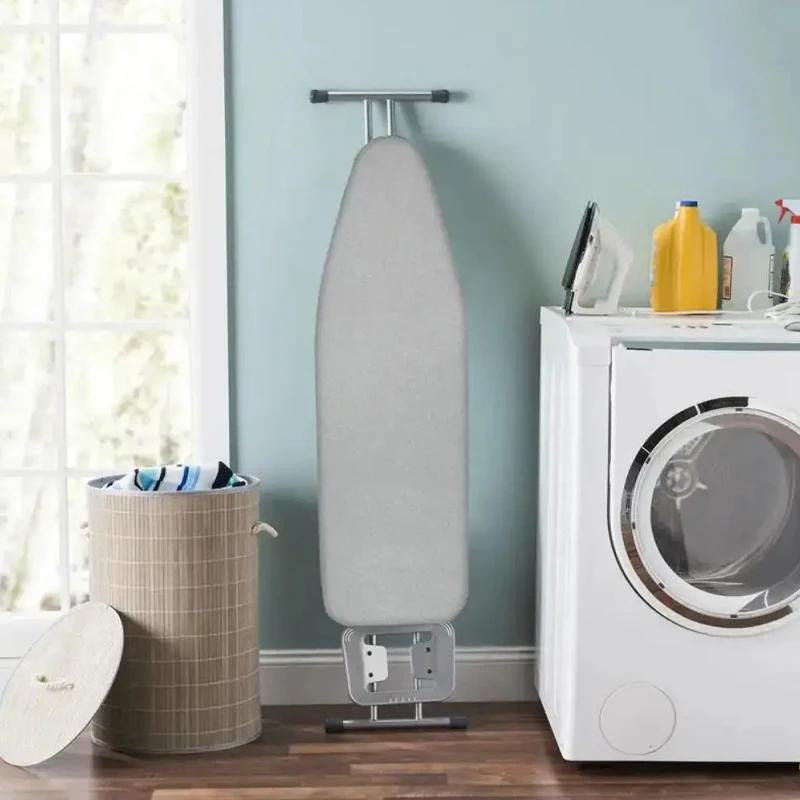 Potah na žehlicí prkno Potah na prkno Většina velkých standardních velikostí - Žáruvzdorná žehlicí podložka na stolní desku Odolné polstrování Šedá