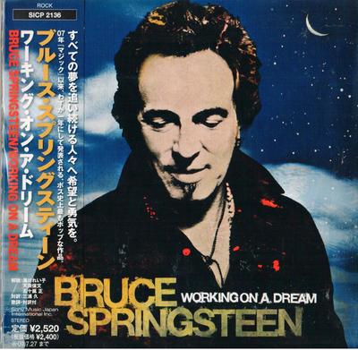 CD BRUCE SPRINGSTEEN  Working On A Dream SICP2136 SONY 2008 Japan Rock Used