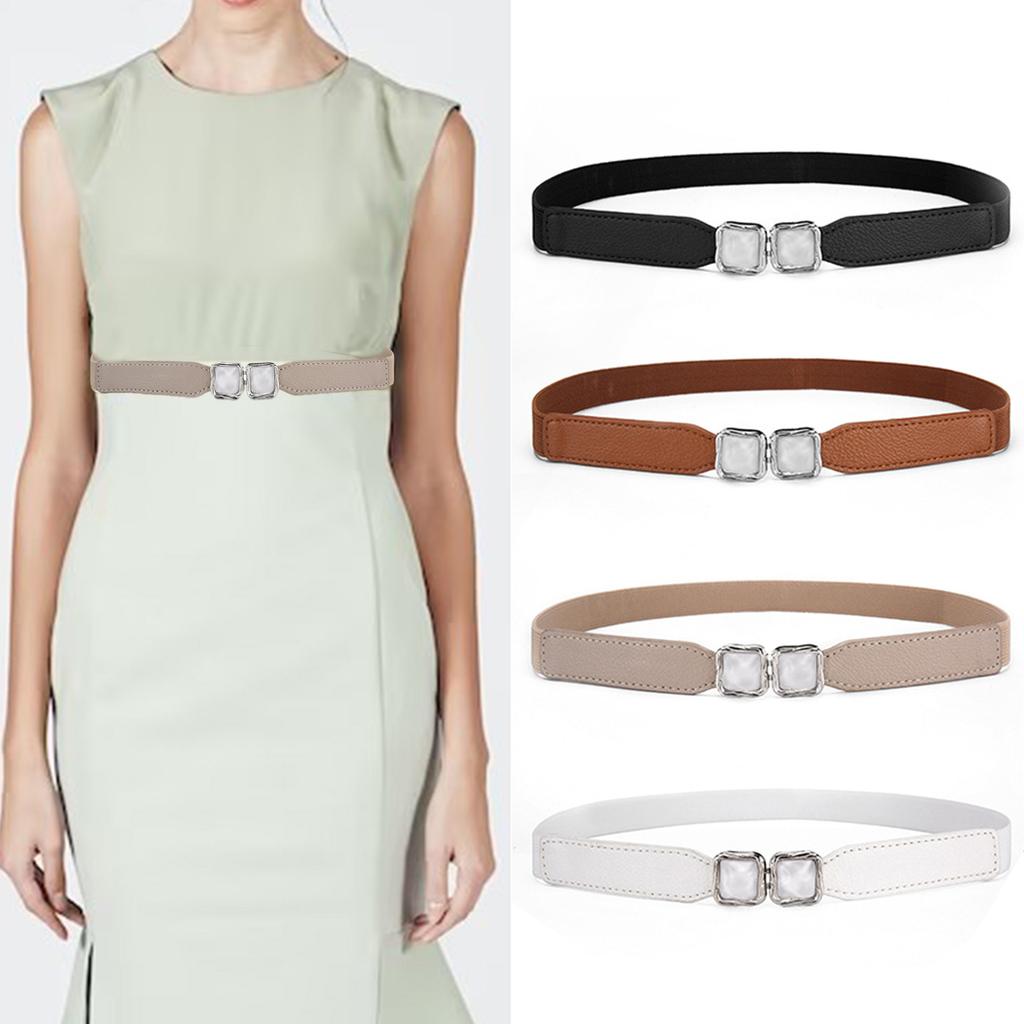 Simple Elastic Waist Belt For Women Dress Comfortable And Adjustable Stretchy Waiststrap For Various Occasion and Outfit