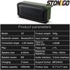 Portable Outdoor Bluetooth Speaker High Power Subwoofer Wireless Waterproof USB Music Player AUX TF