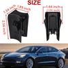 Becherhalter-Begrenzer-Einsatz für Tesla Model 3 und Model Y mit Aktualisierungskonsole, ABS-Material, Auto-Wasserbecher-Slot-Begrenzungsclip