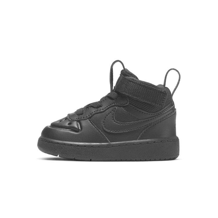 Nike Court Borough Mid 2 Boot High top Toddler Shoes Black Infant And Toddler BQ5445-001