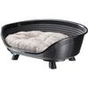 Basket Bed Relax Cushion Black - Size L - 73 X 55 X 27 Cm - FERPLAST