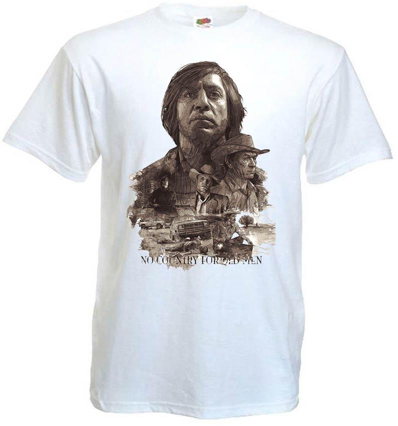 

26 No Country For Old Men v6 T shirt movie poster Coen brothers all sizes S-5XL Unisex T-Shirt XXL