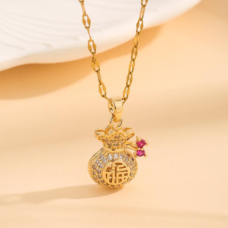 

Модное ожерелье для женских украшений золотой