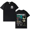 Rapper Alfredo Olivas 2026 Neues Album Tide T-Shirt Unisex Harajuku Y2K Lässiges T-Shirt Heißer Verkauf Rundhals Baumwolle Kurzarm