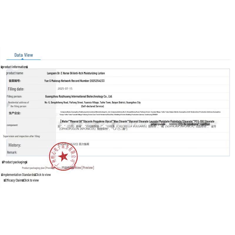 DR. LARSSNE Vitamin E Body Lotion for Dry Itchy Skin