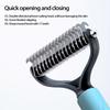 Teddy Detangling Dog & Cat Comb - Double-Sided Hair Brush Artifact