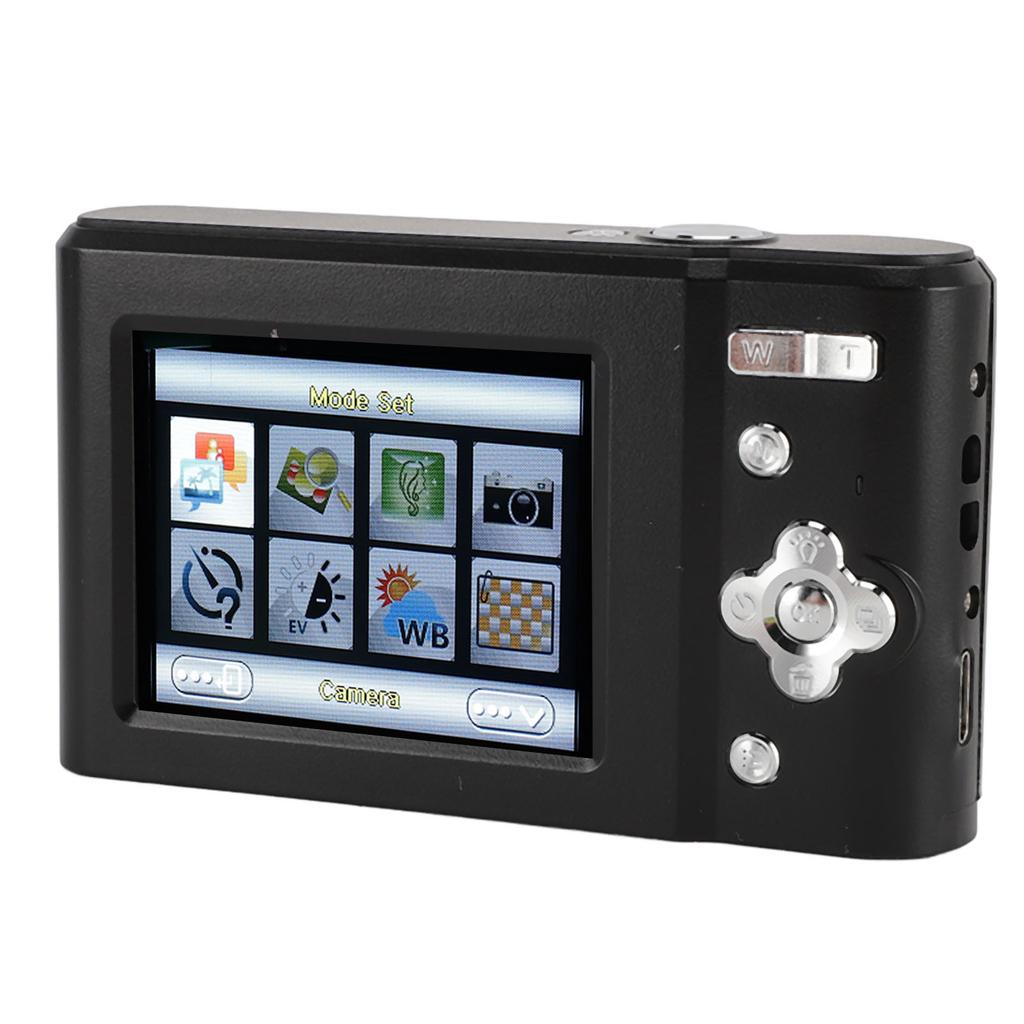 Compact Digital Camera 1080P 2.4 Inch   Display Rechargeable 8X Zoom   48MP   Camera for Recording Photography