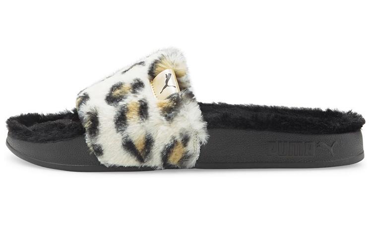 PUMA Leadcat 2.0 Faux Fur Leopard Women s 385804-01 35.5