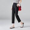 SOFSIL Women's High-Waist Slimming Cropped Tapered Pants