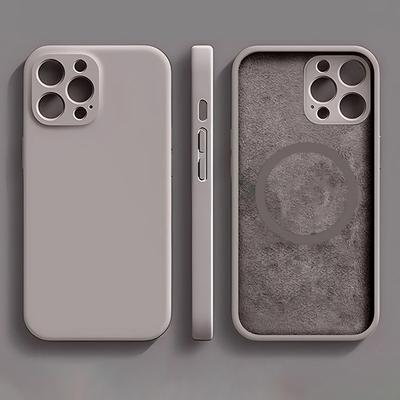 Für iPhone 16 Pro Max Magnetische Hülle Stoßfest Weiche TPU Handyhülle