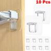 Strong and Durable Shelf Support Clip for Secure Shelving 10 Pieces