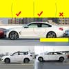 Automobilio lipdukas Durų briaunų apsaugai Apdailos formavimo apsaugos juostelė Apsauga nuo įbrėžimų Automobilio susidūrimo barjerai Durų apsauga susidūrimo universali