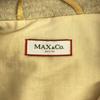 MAX&CO Made In Italy Wool Zip Coat 38 Light Beige Compressed Wool Women Used
