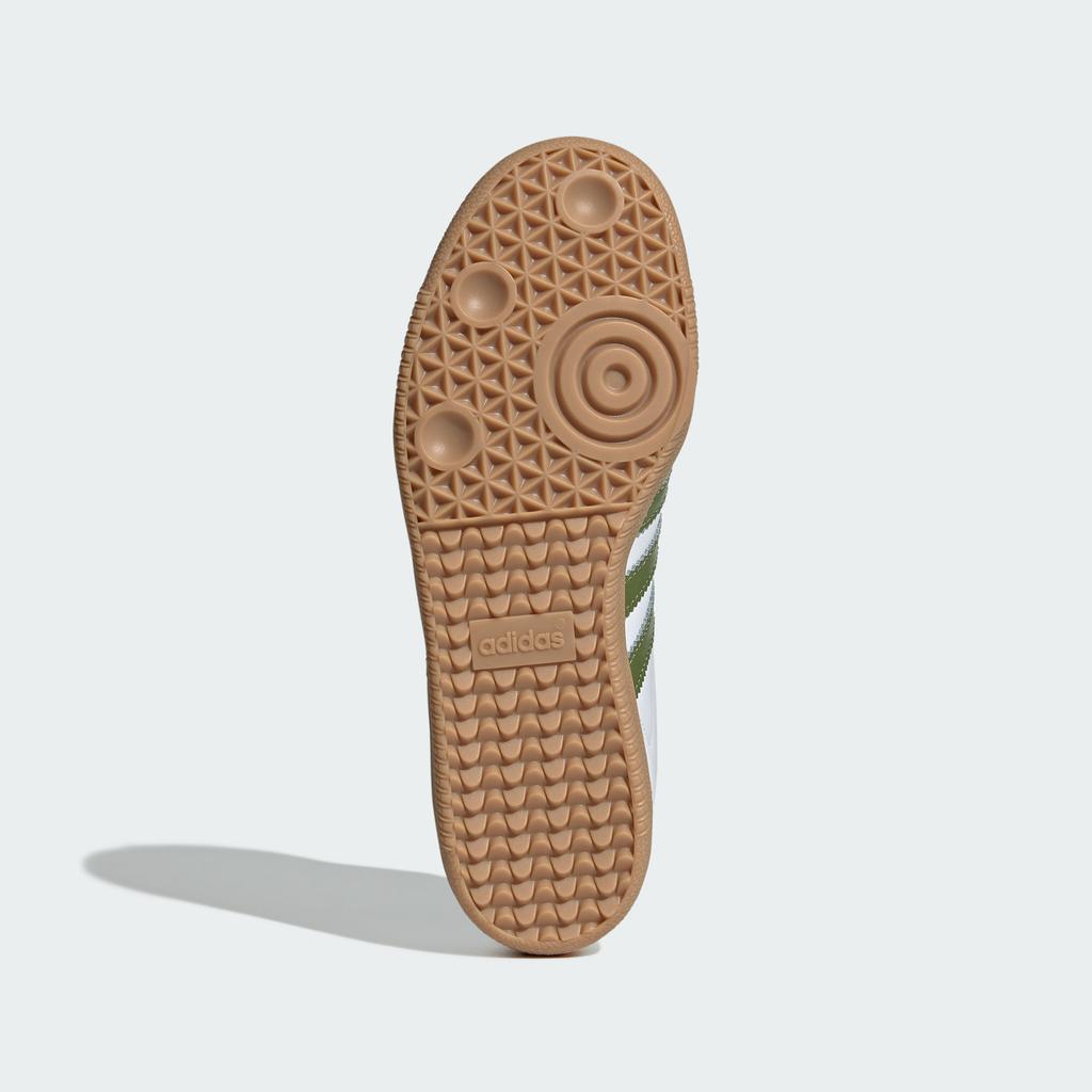 adidas Samba OG Cloud White Tech Olive Gum (Women's)