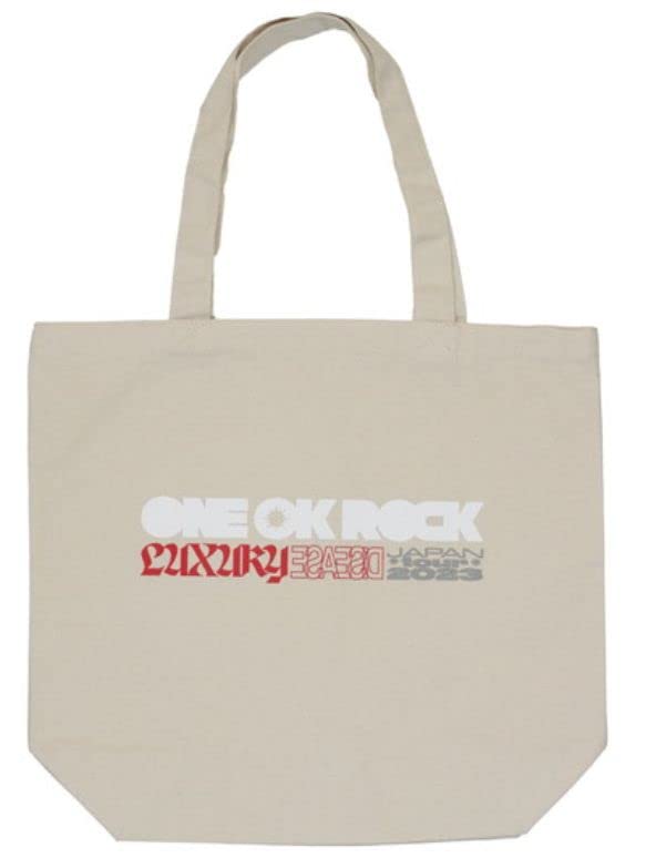 

ONE OK ROCK LUXURY DISEASE JAPAN TOUR 2023 DOME Canvas Tote Bag/NATURAL
