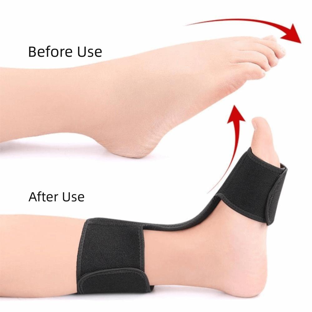 Elastic Dorsal Drop Foot Orthopedic Brace Adjustment Foot Drop Orthosis Foot Splint Brace  Unisex