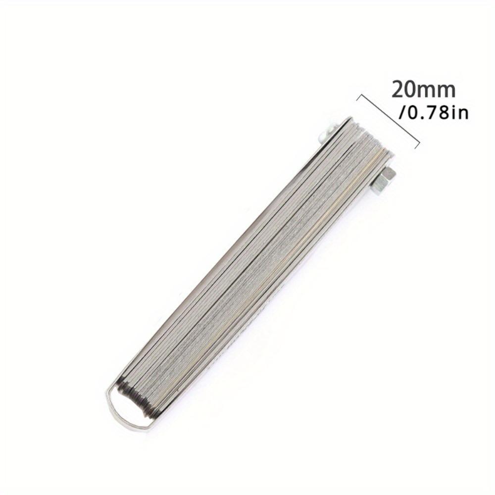 Feeler Gauge Set 32 Fret Guitar Neck Relief String Height Luthier Tool Guage For Guitar Setup Nut Slot Making Tools Instruments