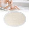 Loofah Pad Exfoliating Cleaning Soft Bathing Sponge Scrubber with Elastic Band for Facial Body