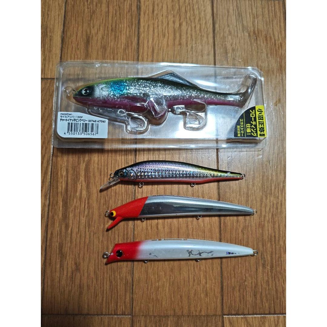 Used Seabass lure 4-piece set Tackle House Aima Megabass Daiwa