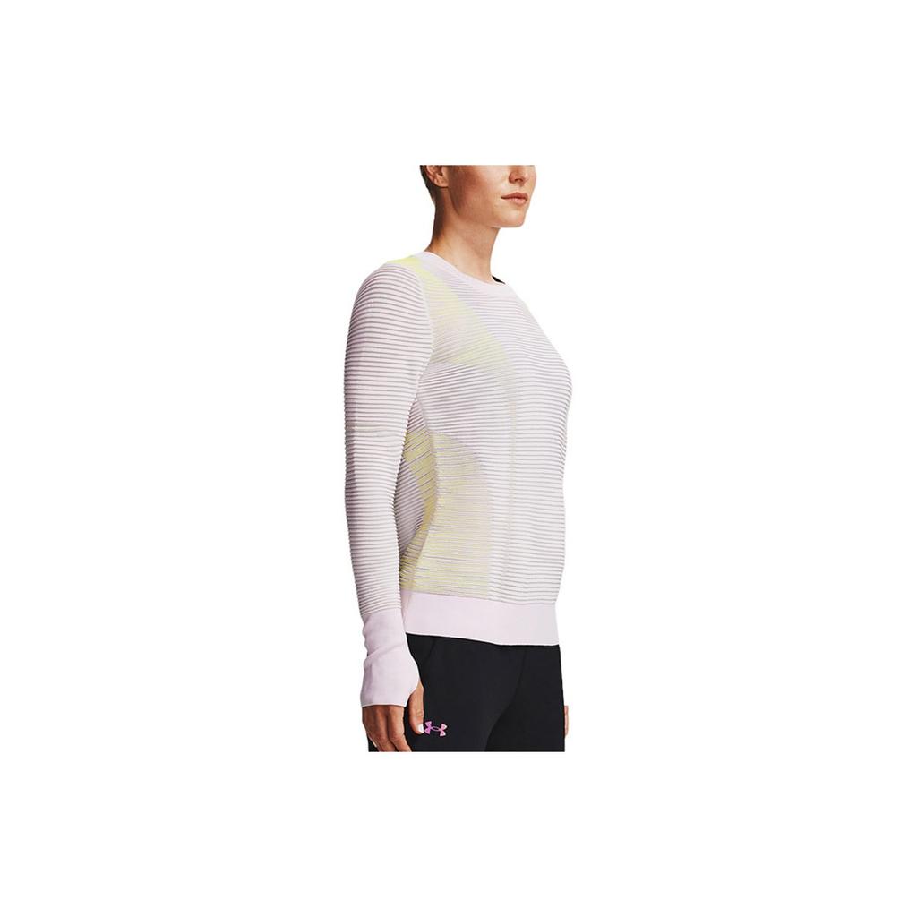 Under Armour Intelliknit Phantom 2.0 Sportovní Běžecká Mikina s Kulatým Výstřihem Dámská mikina Světle Fialová 1354394-570