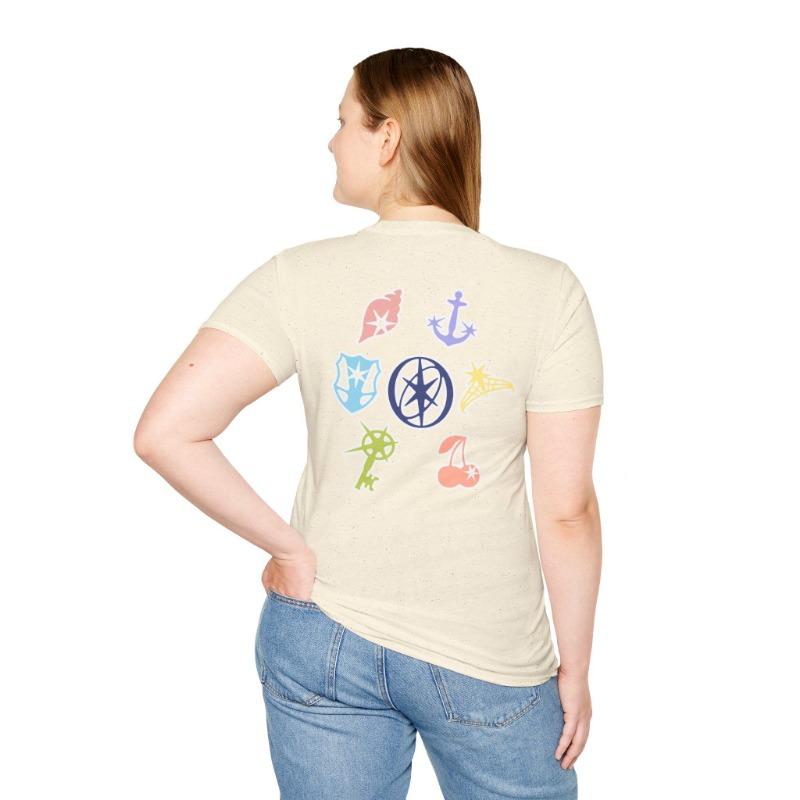 KATSEYE x TOCA BOCA Dziecięca Koszulka Unisex Codzienna Ubranie Koncertowe Codzienna Koszulka T-shirt