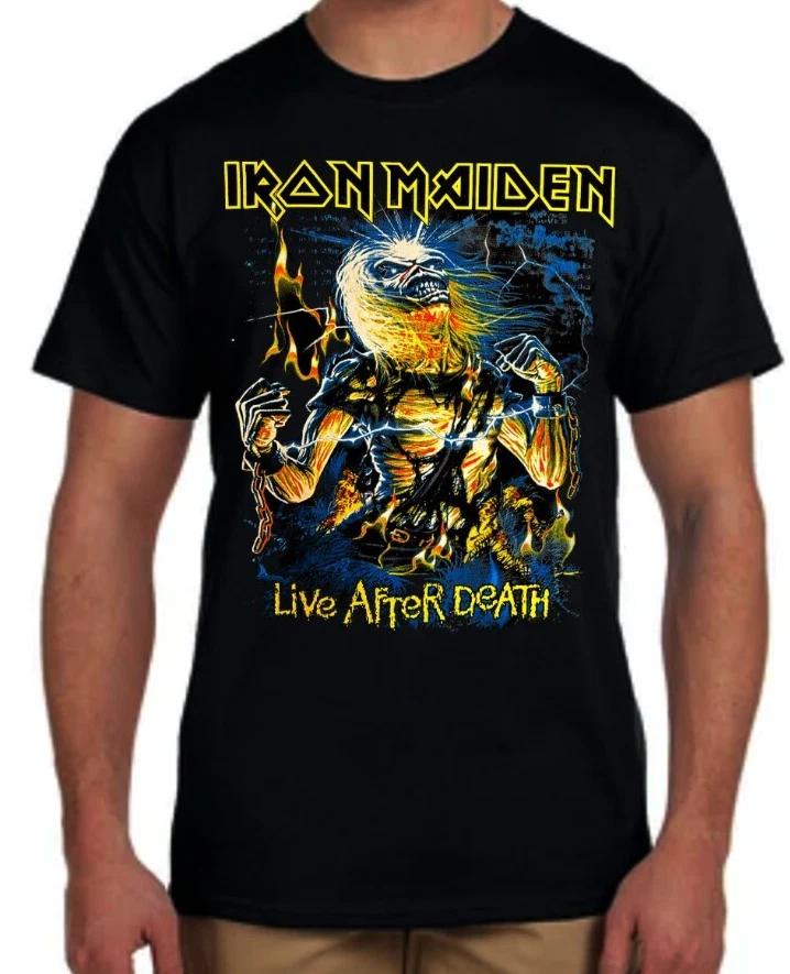 Iron Maiden Live After Death Футболка Рок XL