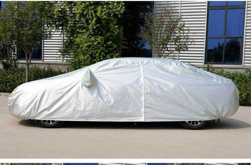 In-Stock Thickened Oxford Cloth Car Cover: Full Protection Against Sun, Rain, Snow, and Dust