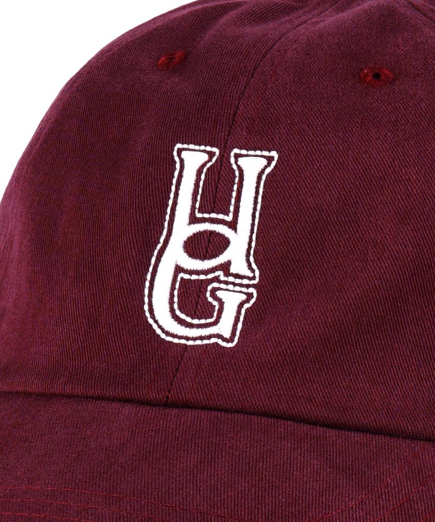 Yunibeoseugameonteu Essential Logo Ball Cap_Burgundy